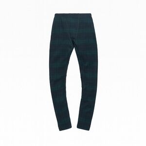 Kith Compact Crystal Wash Knit Black-watch Thermal Leggings Size Large